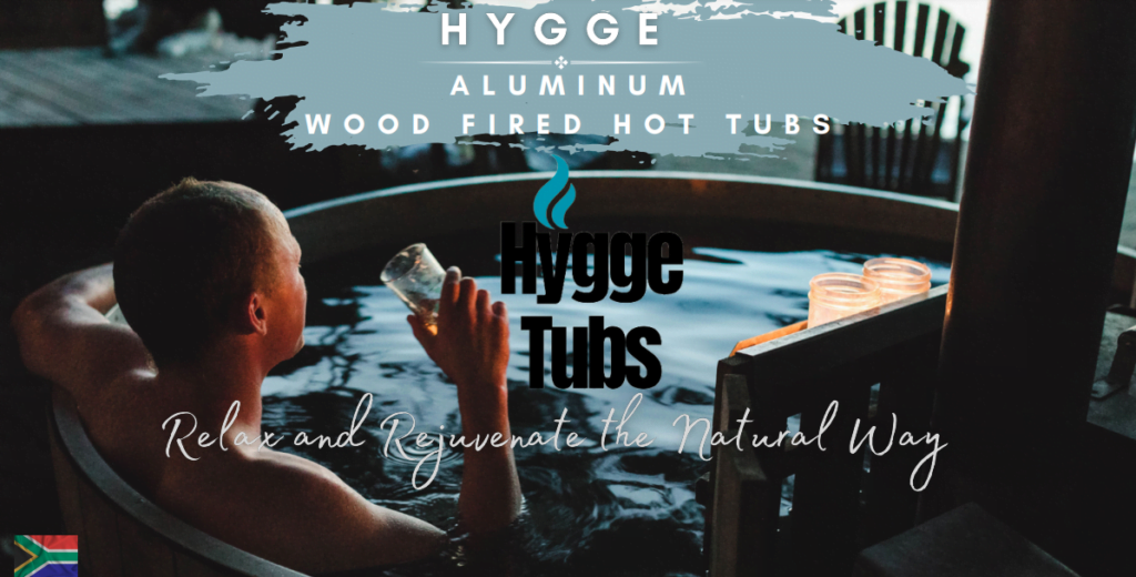 custom wood fire tub